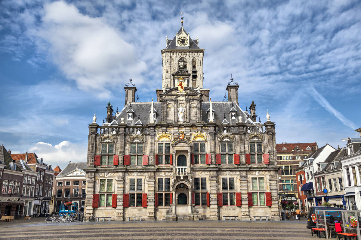 Delft Belediye Sarayı, Hollanda